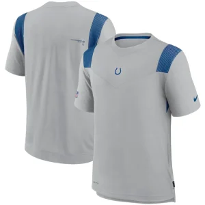 Indianapolis colts nike sideline player uv performance t shirt Gray
