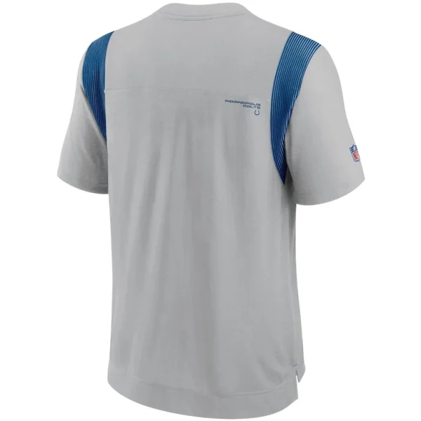 Indianapolis colts nike sideline player uv performance t shirt Gray L
