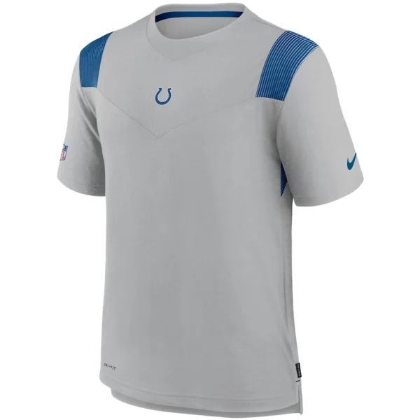 Indianapolis colts nike sideline player uv performance t shirt Gray M