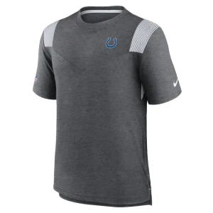 Indianapolis colts nike sideline tonal logo performance player t shirt Heather charcoal M