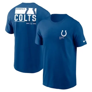 Indianapolis colts nike team incline t shirt Royal