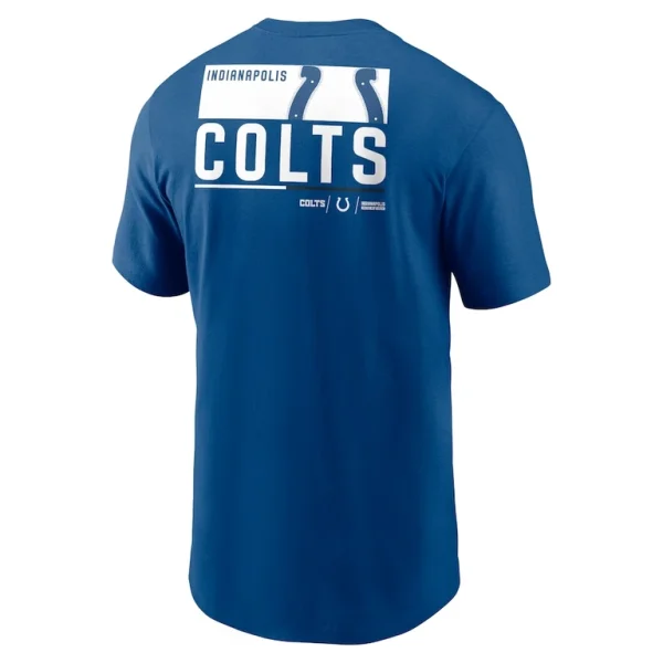 Indianapolis colts nike team incline t shirt Royal L