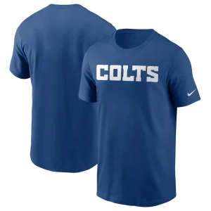 Indianapolis colts nike team wordmark t shirt Royal