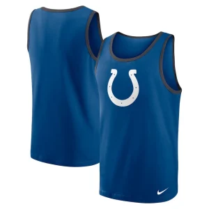 Indianapolis colts nike tri blend tank top Royal