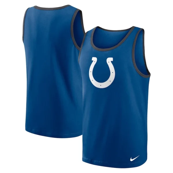 Indianapolis colts nike tri blend tank top Royal