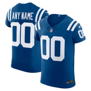 Indianapolis colts nike vapor f.u.s.e. elite custom jersey Royal
