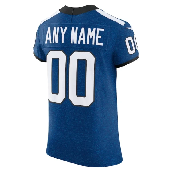 Indianapolis colts nike vapor f.u.s.e. elite custom jersey Royal 48
