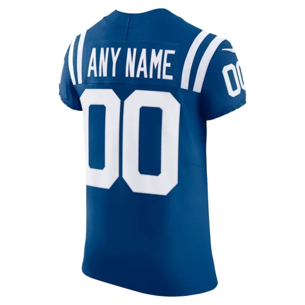 Indianapolis colts nike vapor f.u.s.e. elite custom jersey Royal 48