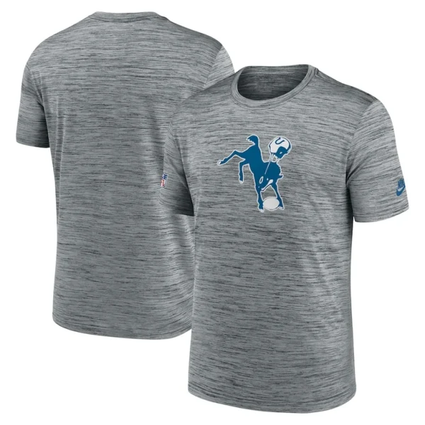 Indianapolis colts nike velocity alternate logo performance t shirt Gray