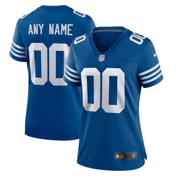 Indianapolis colts nike womens alternate custom jersey Royal
