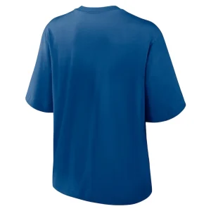 Indianapolis colts nike womens boxy t shirt Royal M