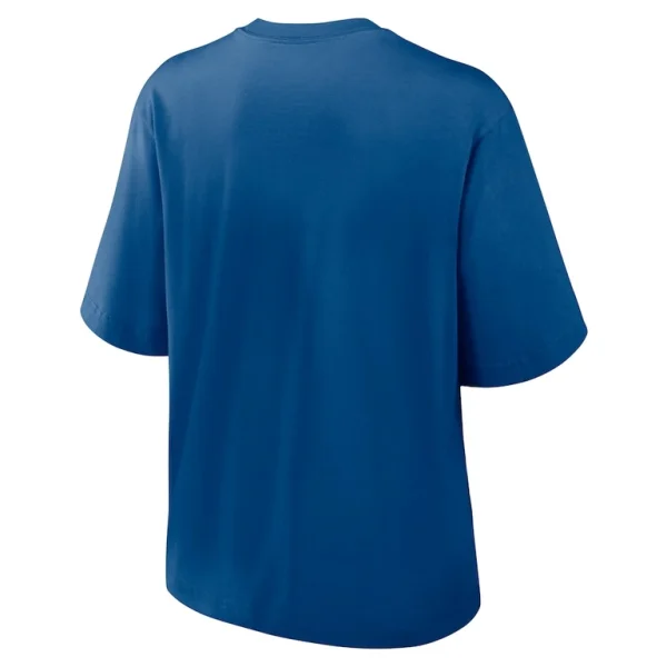 Indianapolis colts nike womens boxy t shirt Royal M