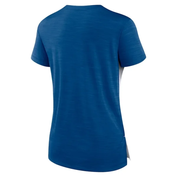 Indianapolis colts nike womens impact exceed performance notch neck t shirt Whiteroyal M