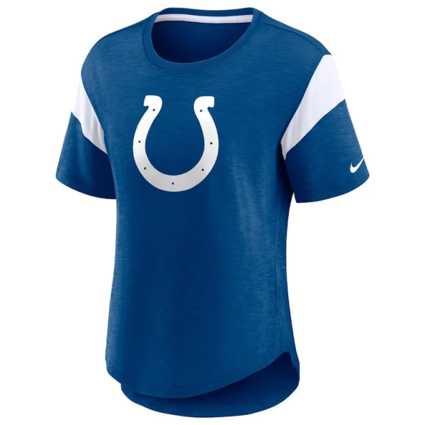 Indianapolis colts nike womens primary logo fashion top Heather royal S