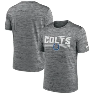 Indianapolis colts nike yardline velocity performance t shirt Gray