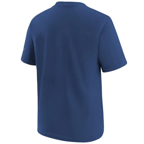 Indianapolis colts nike youth 40th anniversary t shirt Blue Yth L