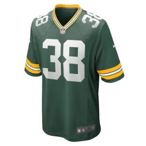 Innis gaines green bay packers nike game jersey Green M