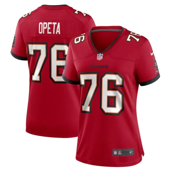 Iosua opeta tampa bay buccaneers nike womens game jersey Red