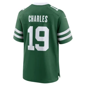 Irvin charles new york jets nike team game jersey Legacy green L