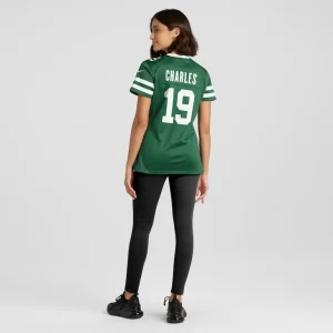 Irvin charles new york jets nike womens team game jersey Legacy green 2XL