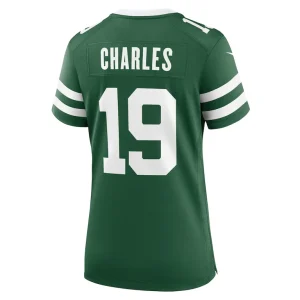 Irvin charles new york jets nike womens team game jersey Legacy green L