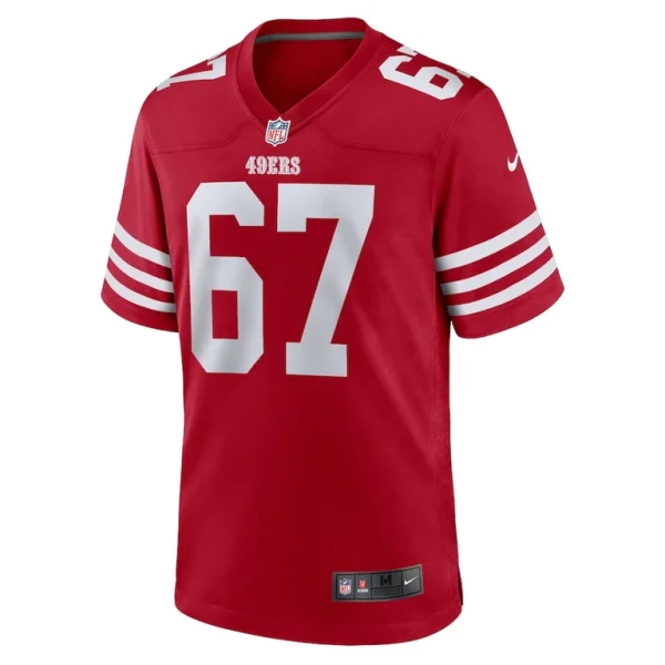 Isaac alarcon san francisco 49ers nike team game jersey Scarlet S