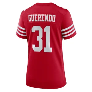 Isaac guerendo san francisco 49ers nike womens game jersey Scarlet L