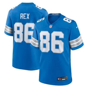 Isaac rex detroit lions nike game jersey Blue