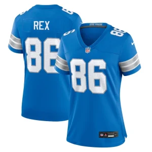 Isaac rex detroit lions nike womens game jersey Blue