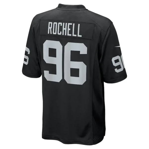 Isaac rochell las vegas raiders nike team game jersey Black L