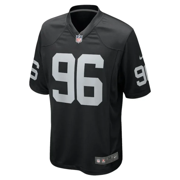 Isaac rochell las vegas raiders nike team game jersey Black M