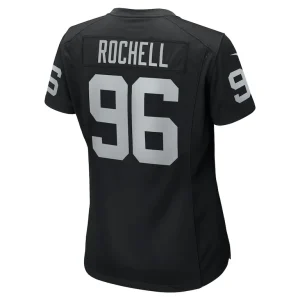 Isaac rochell las vegas raiders nike womens team game jersey Black L