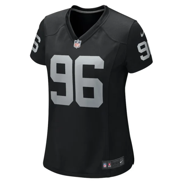 Isaac rochell las vegas raiders nike womens team game jersey Black M