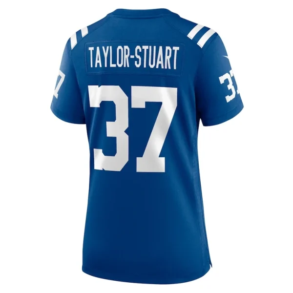 Isaac taylor stuart indianapolis colts nike womens team game jersey Royal L