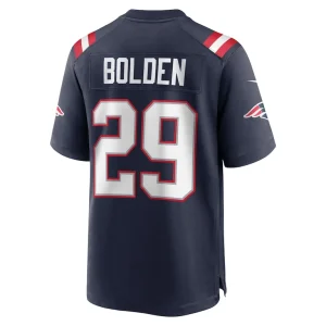 Isaiah bolden new england patriots nike team game jersey Navy L