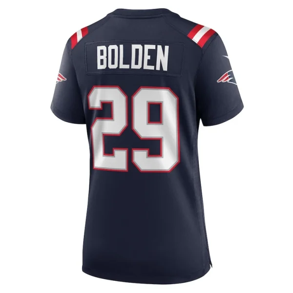 Isaiah bolden new england patriots nike womens team game jersey Navy L