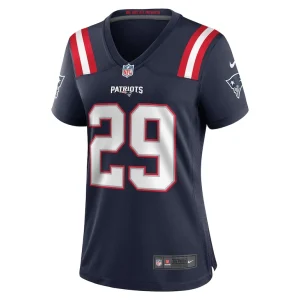 Isaiah bolden new england patriots nike womens team game jersey Navy M