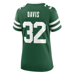 Isaiah davis new york jets nike womens team game jersey Legacy green L