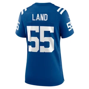 Isaiah land indianapolis colts nike womens team game jersey Royal L