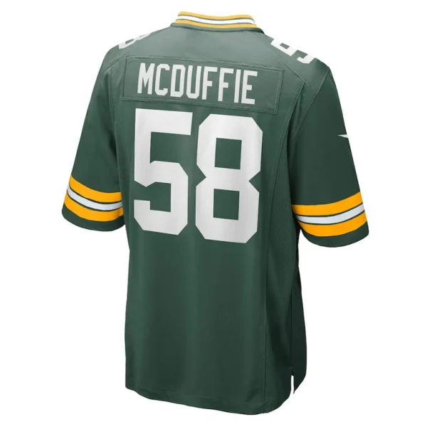 Isaiah mcduffie green bay packers nike game jersey Green L
