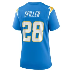 Isaiah spiller los angeles chargers nike womens game jersey Powder blue L