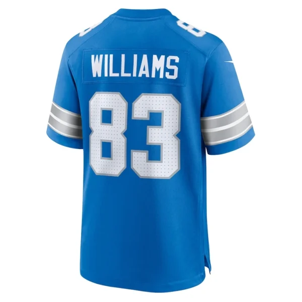 Isaiah williams detroit lions nike game jersey Blue L