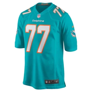 Isaiah wynn miami dolphins nike game jersey Aqua M