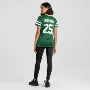 Israel abanikanda new york jets nike womens team game jersey Legacy green 2XL