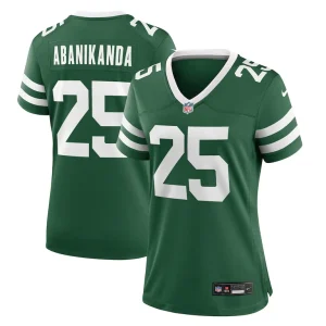 Israel abanikanda new york jets nike womens team game jersey Legacy green