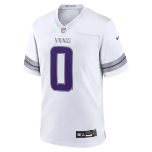 Ivan pace jr minnesota vikings nike alternate game player jersey White M