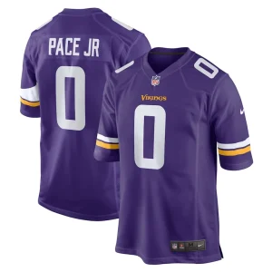 Ivan pace jr minnesota vikings nike game jersey Purple