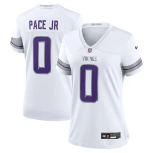 Ivan pace jr minnesota vikings nike womens alternate game player jersey White