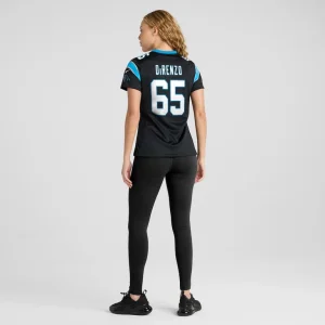 J.d. direnzo carolina panthers nike womens game jersey Black 2XL