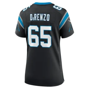 J.d. direnzo carolina panthers nike womens game jersey Black L